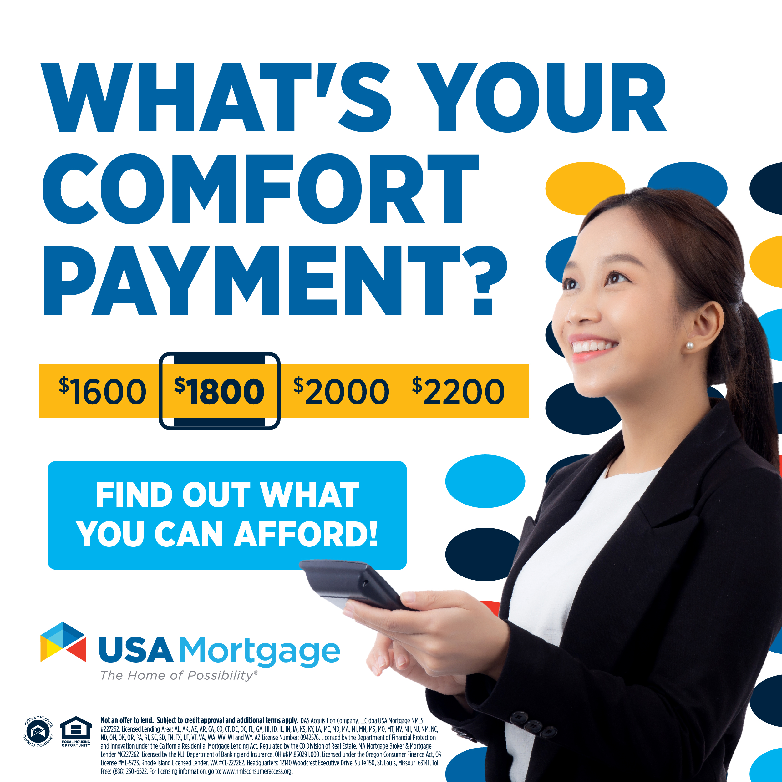 What's your comfort payment? Find out what you can afford!